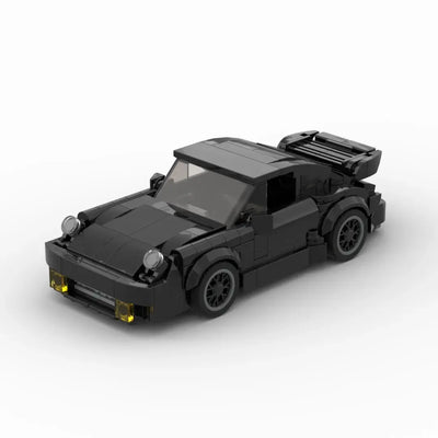 Porsche 930 Blackbird Building Block Toy