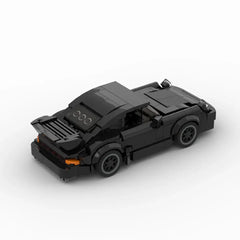 Porsche 930 Blackbird Building Block Toy