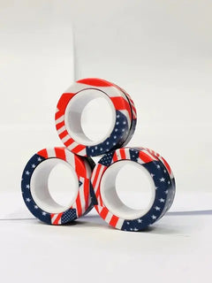 3pcs Finger Magnetic Fidget Rings