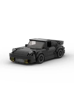 Porsche 930 Blackbird Building Block Toy